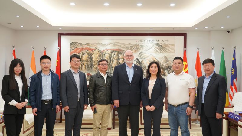 热烈欢迎 || 美国堪萨斯州代表团一行到访天行网页版登录入口_天行(中国)参观交流